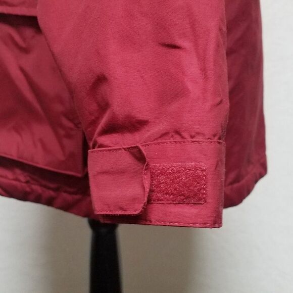 L.l. Bean Red Thinsulate Hand Warmer Hooded Jacket - Picture 7 of 13